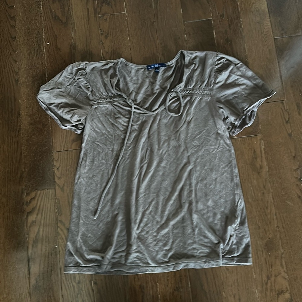 2/$15 - Gap Light Brown Loose T-Shirt - Size S